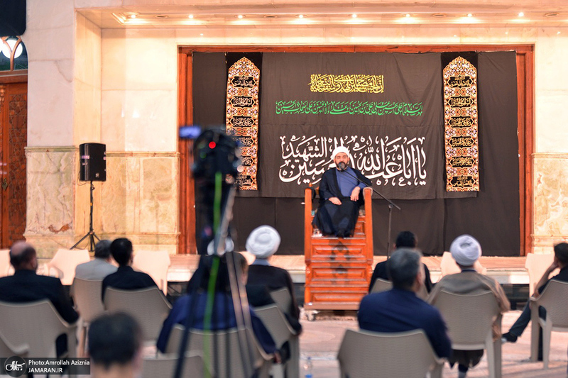نخستین شب عزاداری حضرت سید الشهدا (ع) در حرم امام خمینی (س)