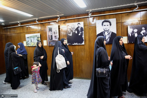 تجدید میثاق معلمان جدیدالاستخدام استثنایی با حضرت امام خمینی (ره) در حسینیه جماران