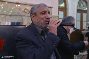 مراسم خاکسپاری حجت الاسلام و المسلمین محتشمی پور(ره) در حرم شاه عبدالعظیم الحسنی(ع)