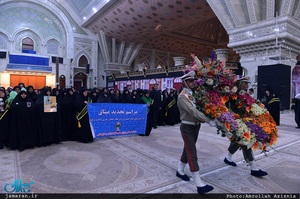 تجدید میثاق سازمان نشر آثار و ارزش های مشارکت زنان در دفاع مقدس