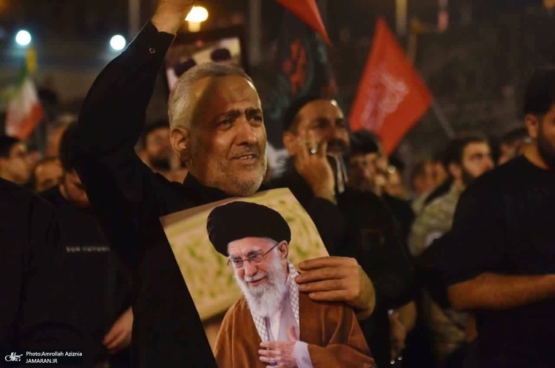مراسم وداع با رهبر شهید انقلاب در مصلی تهران- 7