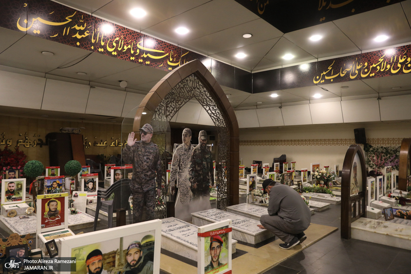 گلزار شهدای روضتین بیروت لبنان