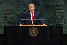 در سازمان ملل، ترامپ بر میراث سیاسی خود متمرکز است،اما حزبش به دنبال پایان جنگ با ایران است