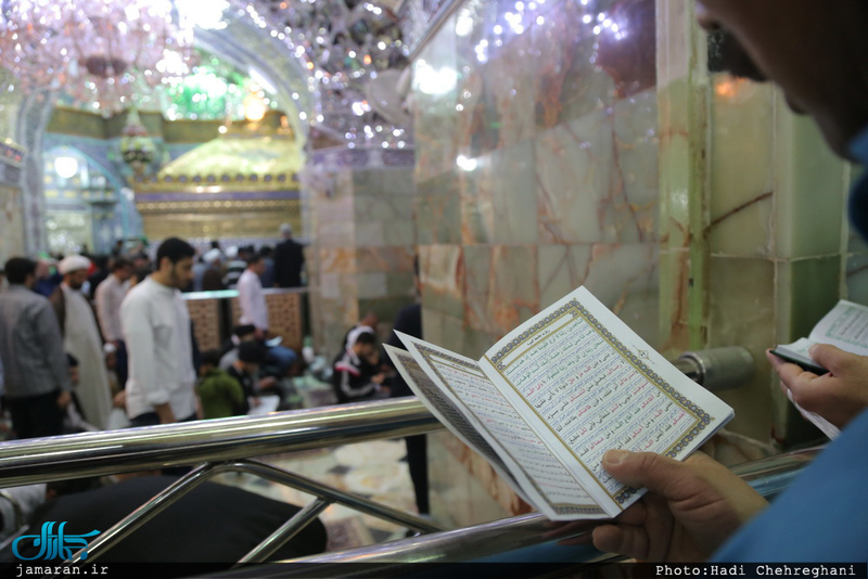 حال وهوای شب لیله الرغائب در حرم حضرت معصومه(س)